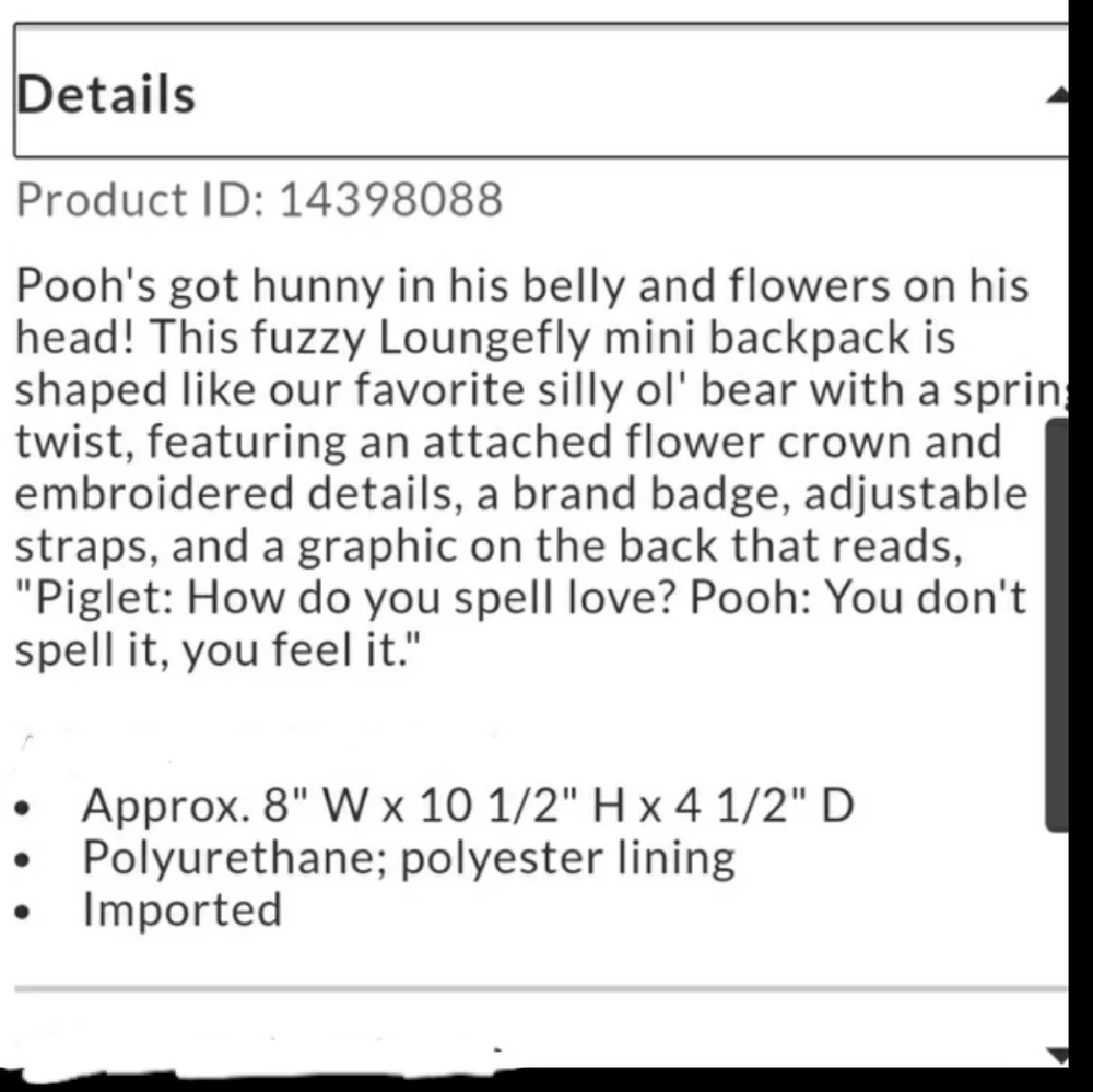 Loungefly Disney Winnie the Pooh Floral Crown